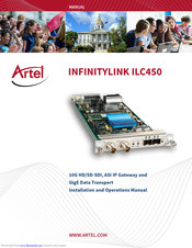 Artel INFINITYLINK ILC450 Installation And Operation Manual