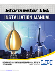 LIGHTNING PROTECTION INTERNATIONAL PTY LTD Stormaster 15 Installation Manual