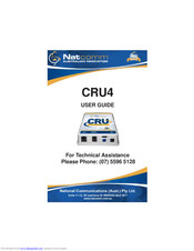 NatComm CRU4 User Manual