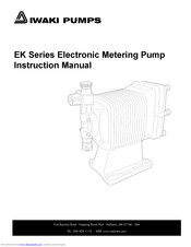 IWAKI EK Series Instruction Manual