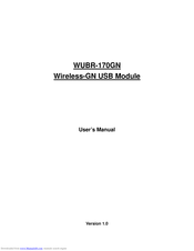 Sparklan WUBR-170GN User Manual