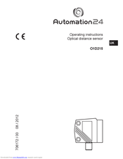 Automation24 O1D215 Operating Instructions Manual