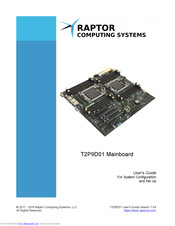 Raptor T2P9D01 User Manual