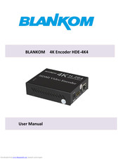 Blankom IRD-6100 User Manual
