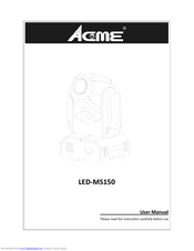ACME LED-MS150 User Manual