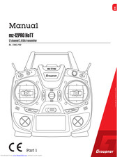 Graupner mz-12PRO HoTT Manual
