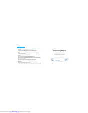 Guangzhou Rigal Electronics RD-601 Instruction Manual