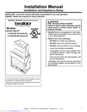 Heatilator LEGACY42-IFT Installation Manual