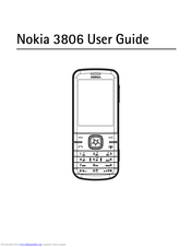 Nokia 3806 User Manual