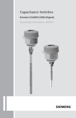 Siemens Pointek CLS200 Operating Instructions Manual