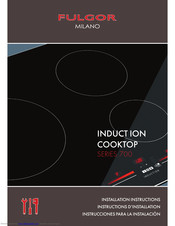 Fulgor Milano F7IT30*1 series Installation Instructions Manual