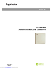 TagMaster XT-2 Installation Manual & Data Sheet