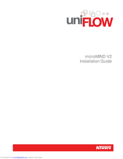 UniFlow microMIND V2 Installation Manual