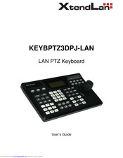 XtendLan KEYBPTZ3DPJ-LAN User Manual
