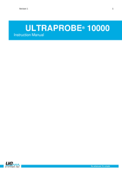 UE Systems ULTRAPROBE 10000 Instruction Manual