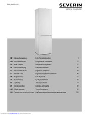 SEVERIN KS9783 Instructions For Use Manual