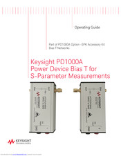 Keysight PD1000A Operating Manual