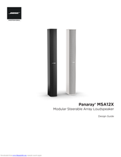 Bose Panaray MSA12X Design Manual