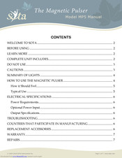 Sota MP5 Manual