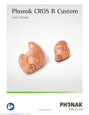 Phonak CROS B-13 User Manual