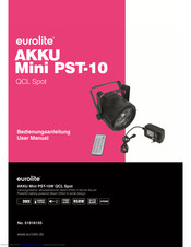 EuroLite AKKU Mini PST-10W User Manual