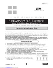 Robinson Willey 32 689 43 User Operating Instructions