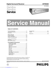 Philips DFR9000 Service Manual