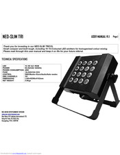 Neo-Neon NEO-SLIM TRI User Manual