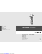 Bosch GWI 10,8 V-LI Professional Original Instructions Manual