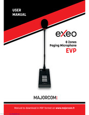 Majorcom: EXEO EVP User Manual