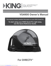 King Quest PRO VQ4800 Owner's Manual