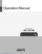 Inter-m MA-110 Operation Manuals