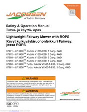 Jacobsen 67971 Safety & Operation Manual