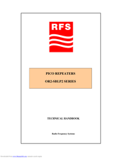 RFS OR2-SBLP2-21F Technical Handbook