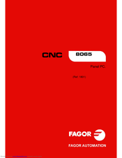 Fagor 8065 M Manual