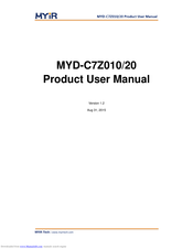 Myir MYD-C7Z010/20 Product User Manual