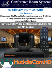 HSI Huddlecam-HD 3X Wide User Manual