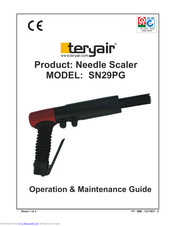 Teryair SN29PG Operation And Maintenance Manual