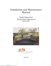 GDS 3 Installation And Maintenance Manual