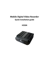 Shenzhen Hongdian Technologies H3504 Quick Instruction Manual