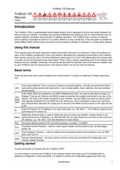 FireBrick 105 Manual