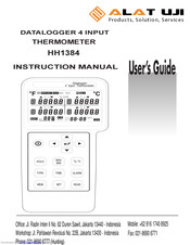 Omega Engineering HH1384 Instructions Manual
