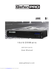 Gefen Pro GEF-DVI-16416 User Manual