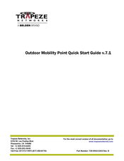 Trapeze Mobility Point MP-620 Quick Start Manual