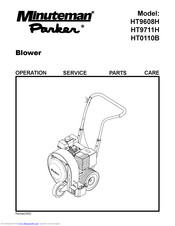 Parker HT0110B Operation Service Parts Care