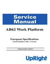 Upright AB62 Service Manual