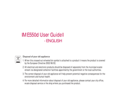 LG ME550d User Manual
