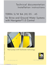 IDM-Energiesysteme TERRA 45 S/W H Technical Documentation And Installation Instructions