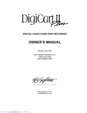 360 Systems DR-2750 Owner's Manual