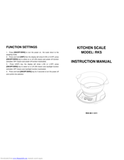 Lw Measurements RKS-3000 Instruction Manual